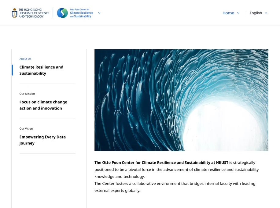 CCRS website preview