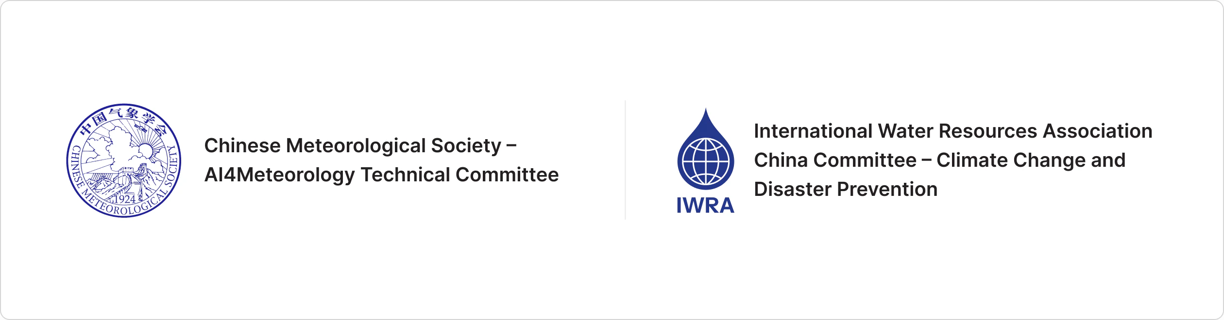 Chinese Meteorological Society and International Water Resources Association committees